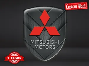 Mitsubishi Fensteraufkleber Robust Hochwertig Professionell